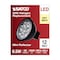 Satco 6.5 Watt MR16 LED - Black Finish - 3000K - GU5.3 Base - 500 Lumens - 12 Volt - Hologen S11398 - alternate 2